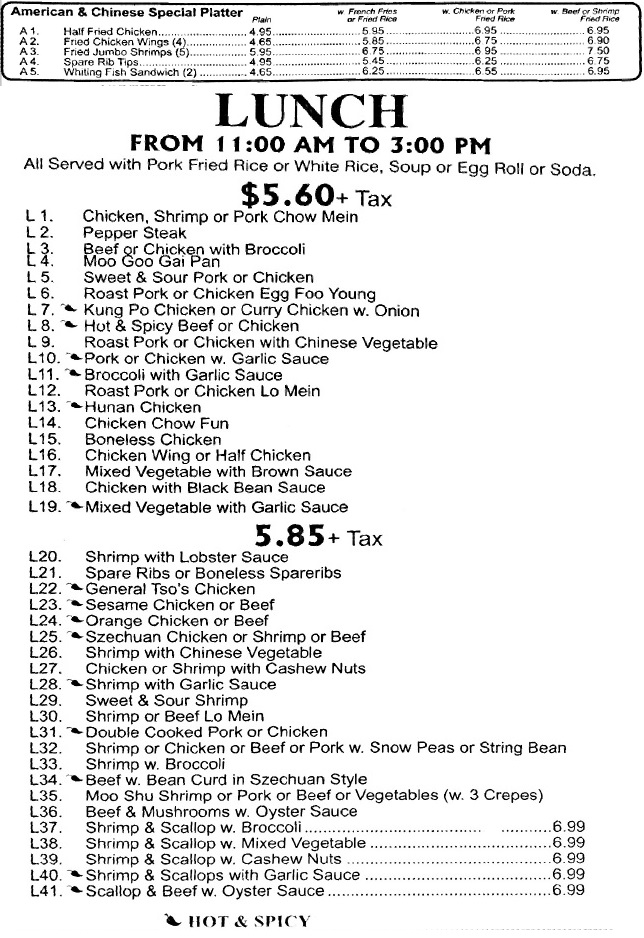 Hunan Wok in MiddletownChinese Food . Eat In . Take Out . Delivery732